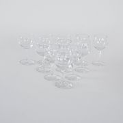 11 verres à vin danois, années 1970