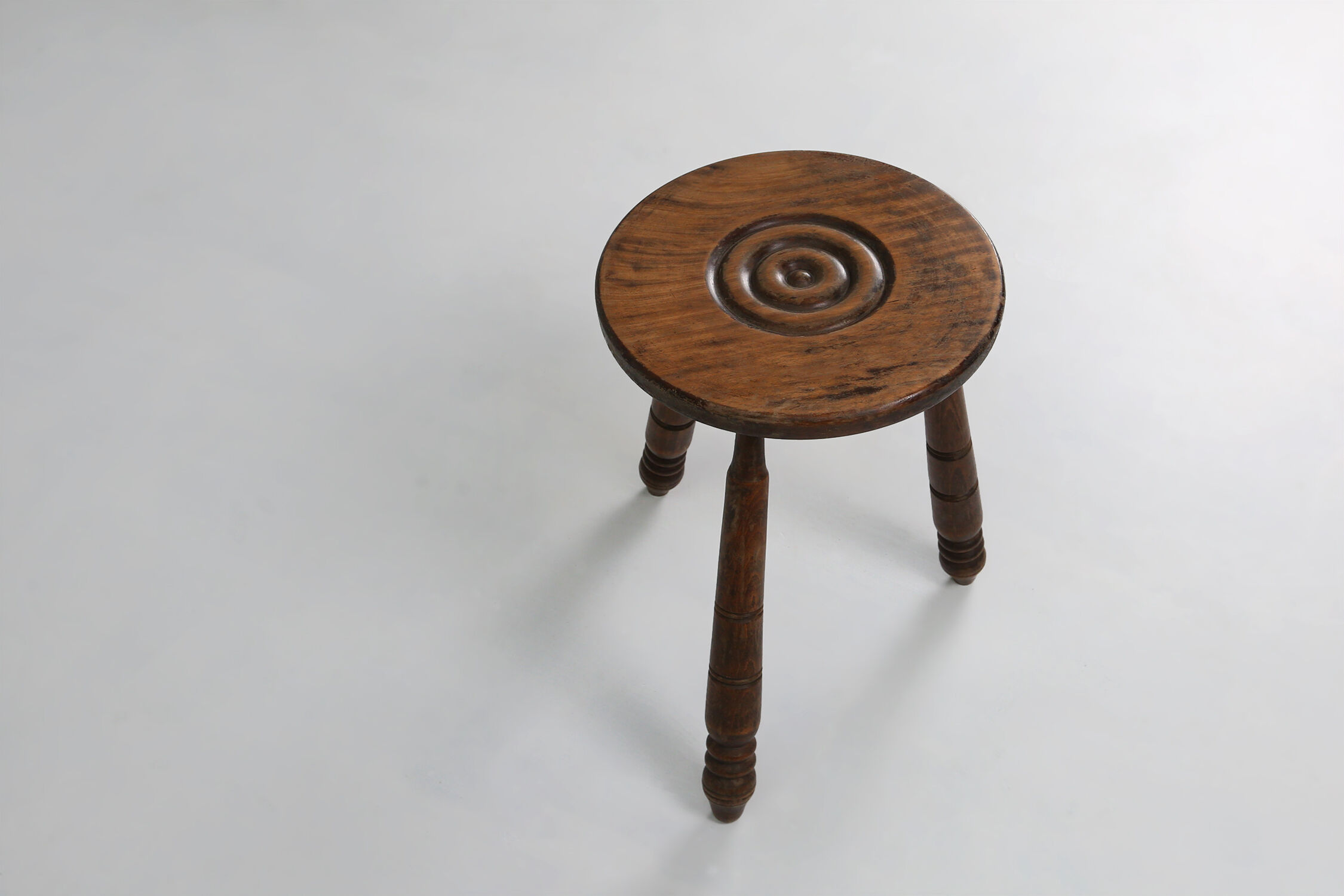 Brutalist stool ca.1960