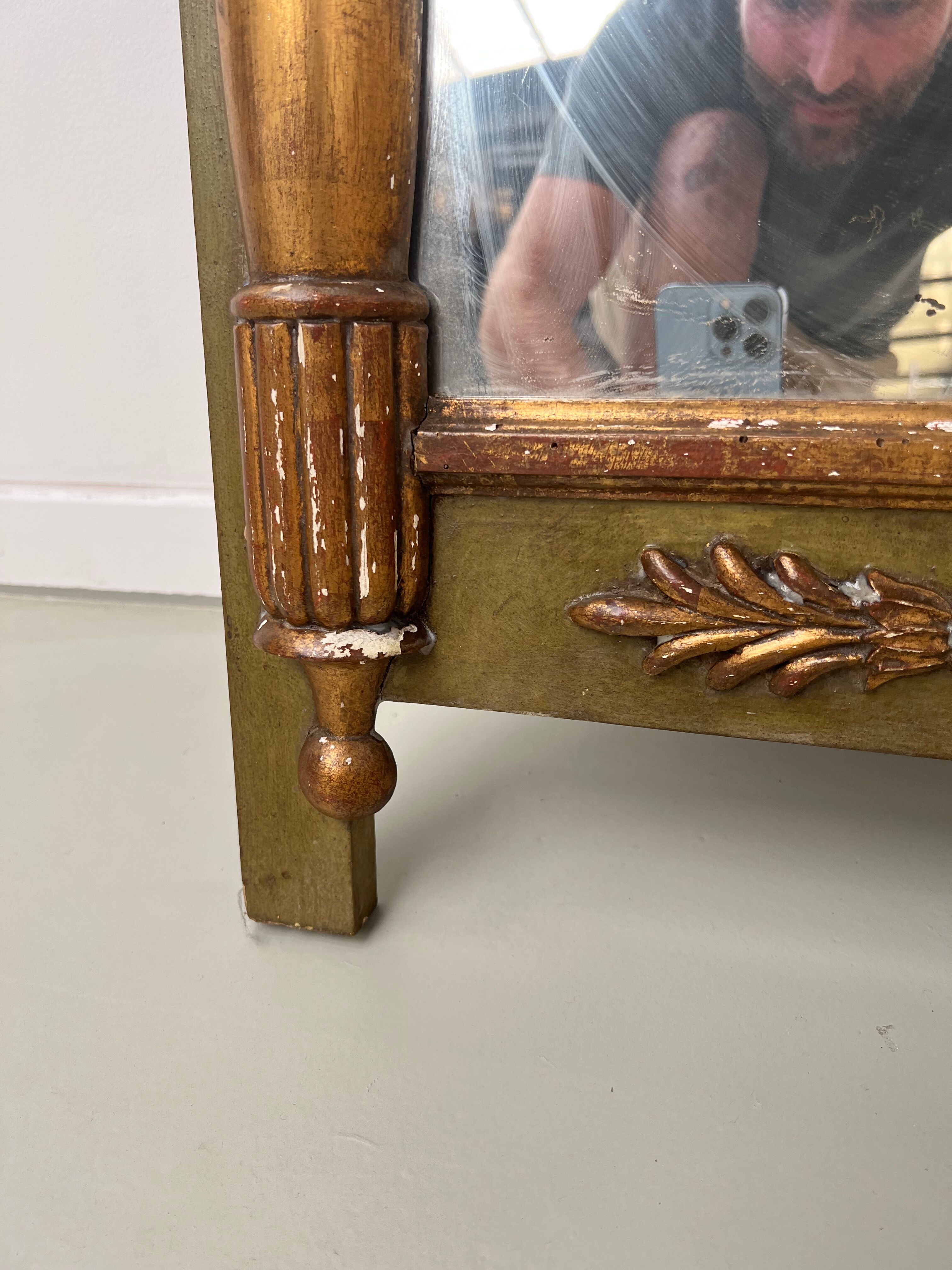 1950s mirror, Empire style