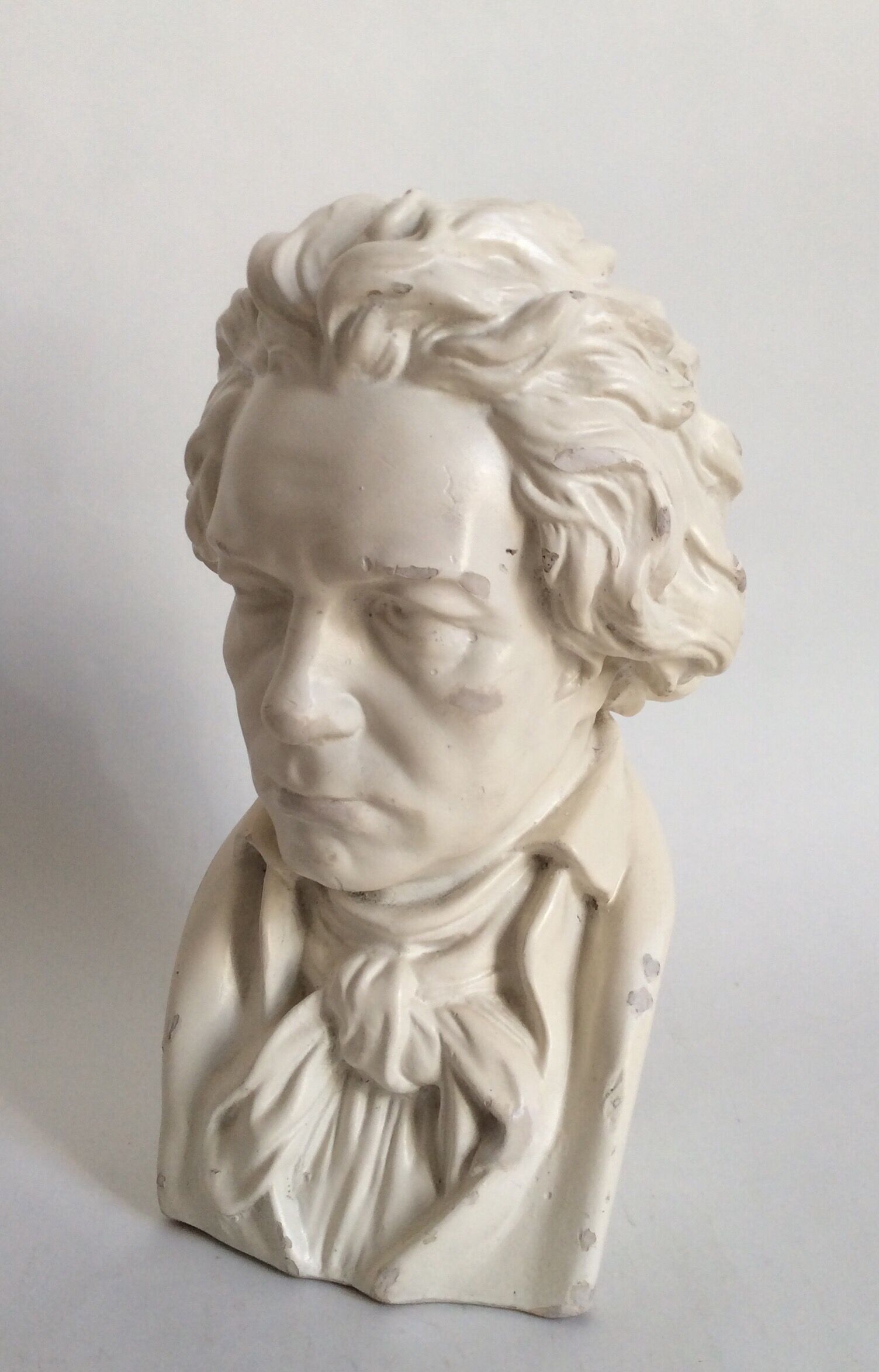 Buste de Beethoven en plâtre
