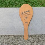 Pair of wooden "la cancha" snowshoes, Basque Country, Peleton, 1960