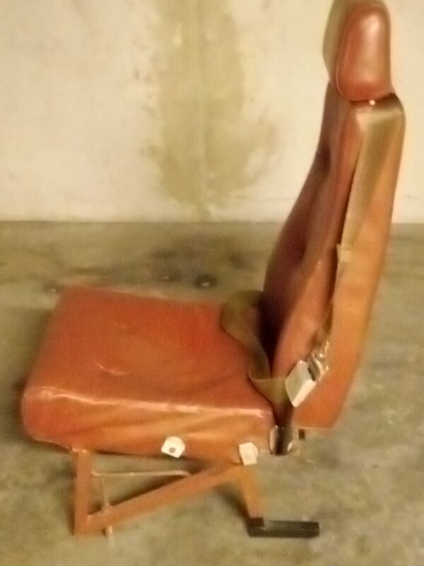 Fauteuil d'avion en cuir