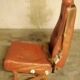 Fauteuil d'avion en cuir