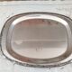 Small rectangular tray in stainless steel frieze of rinses
