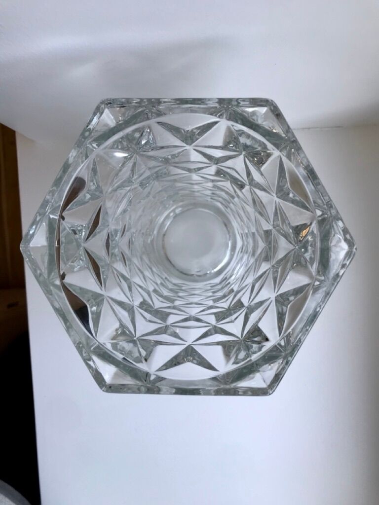 Crystal vase 50s