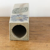 Vintage vase in sandstone, signed