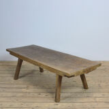 Vintage oak butcher's table 1930