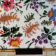 Vintage gold metal flowers tray
