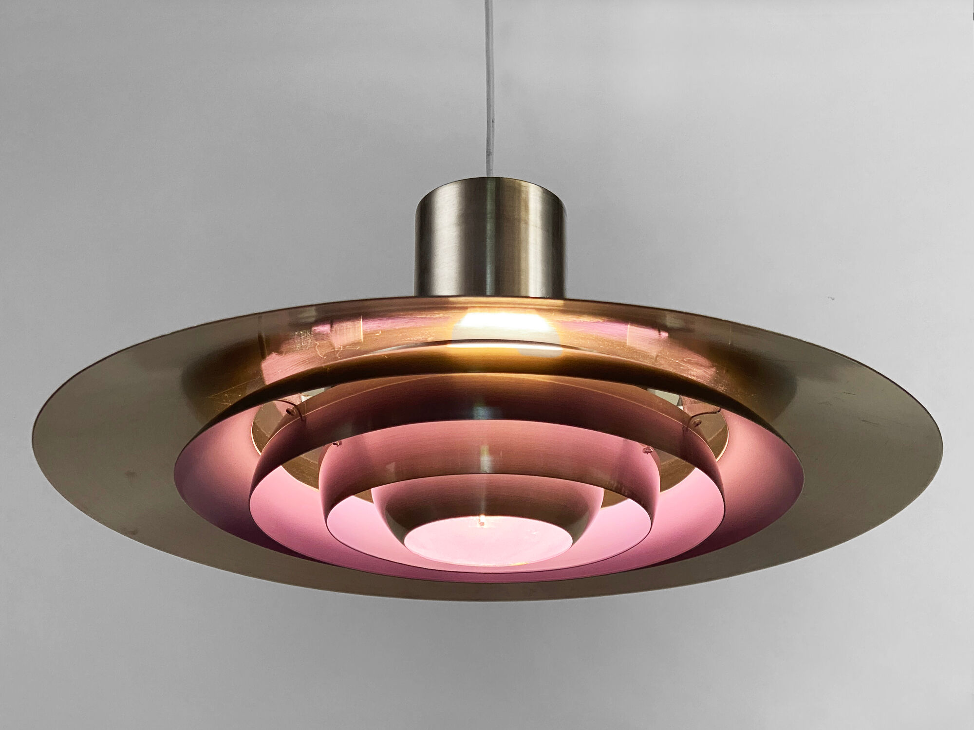 Pendant light "P376" by Fabricius and Kastholm for Nordisk Solar Compagni. Denmark 1960s