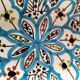 Moroccan glazed ceramic dish, Safi craftsmanship style