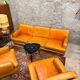 Sofa set + 2 vintage armchairs Roche Bobois - 1970