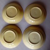 7 Gien "Sun" soup plates