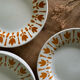 6 assiettes vintage tulipes sarreguemines