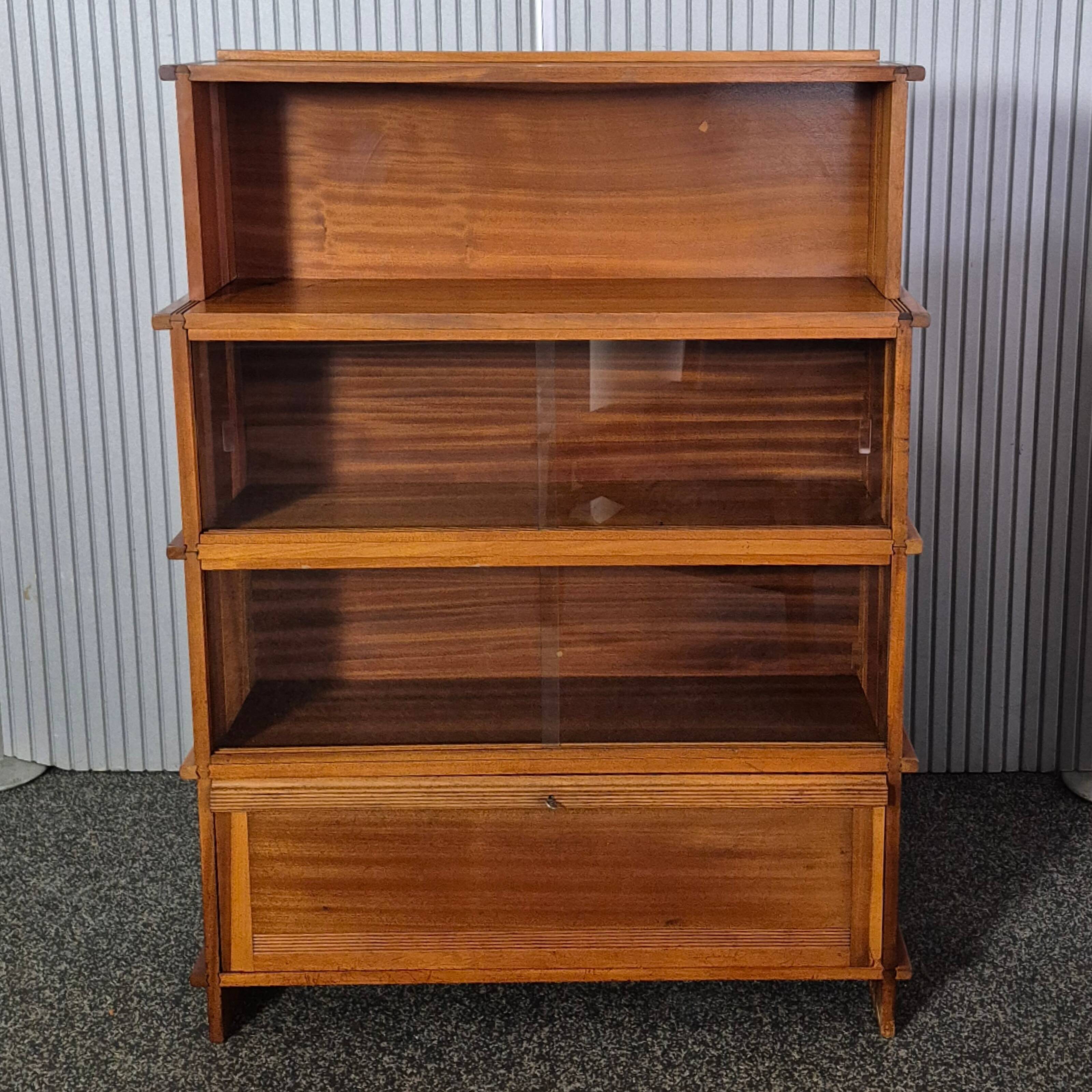 Bibliothèque modulaire moderniste de Max Alexander Reens, Pays-Bas, années 1940