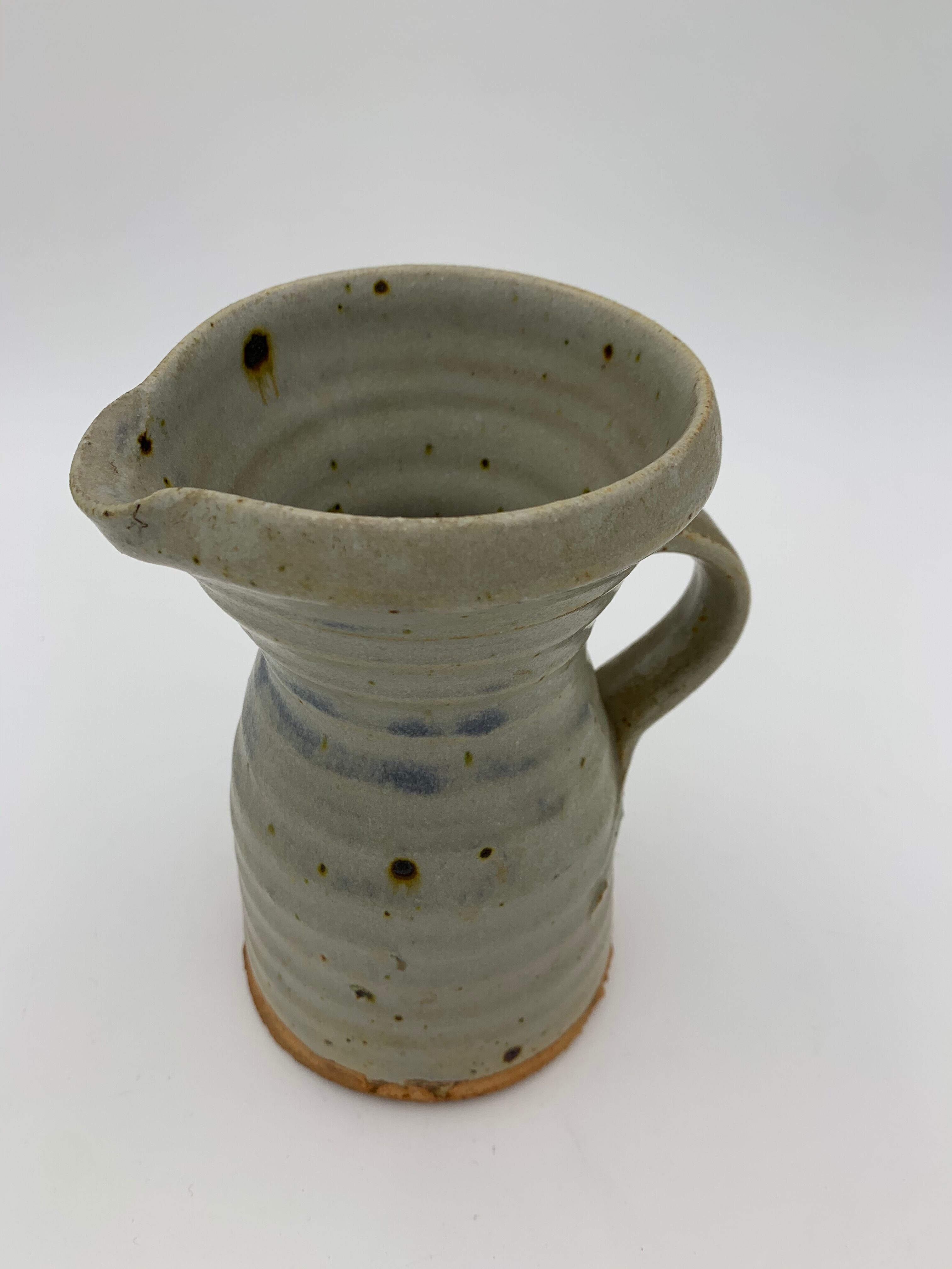 Vintage pyrite stoneware pitcher 1960