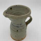 Pichet vintage en grès pyrité 1960