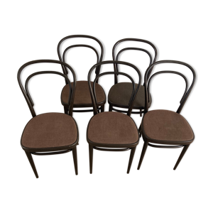 lot de 5 chaises Thonet