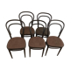 Set of 5 chairs Thonet year 70