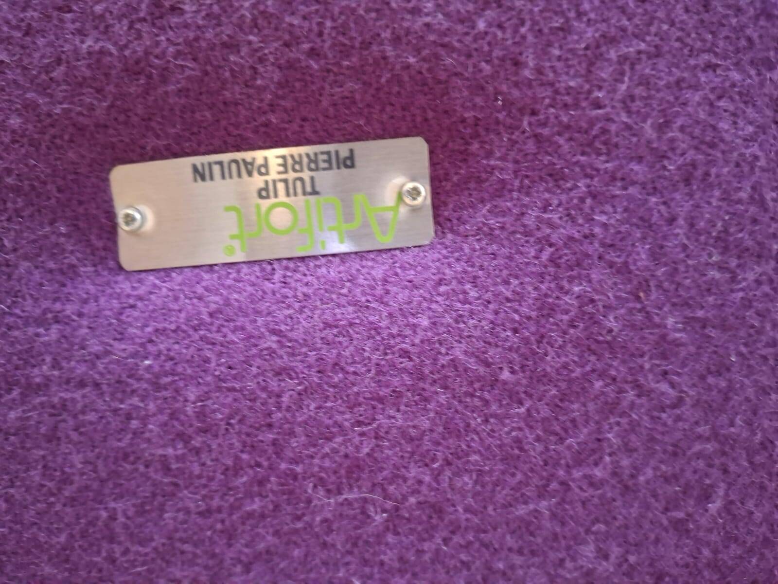 Set of 4 armchairs, Tulip, Pierre Paulin, Netherlands 1980s