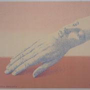 René magritte: the indiscreet jewels - original signed lithograph