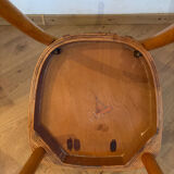 Pair of vintage bistro chairs, Netherlands, 1950s-60s