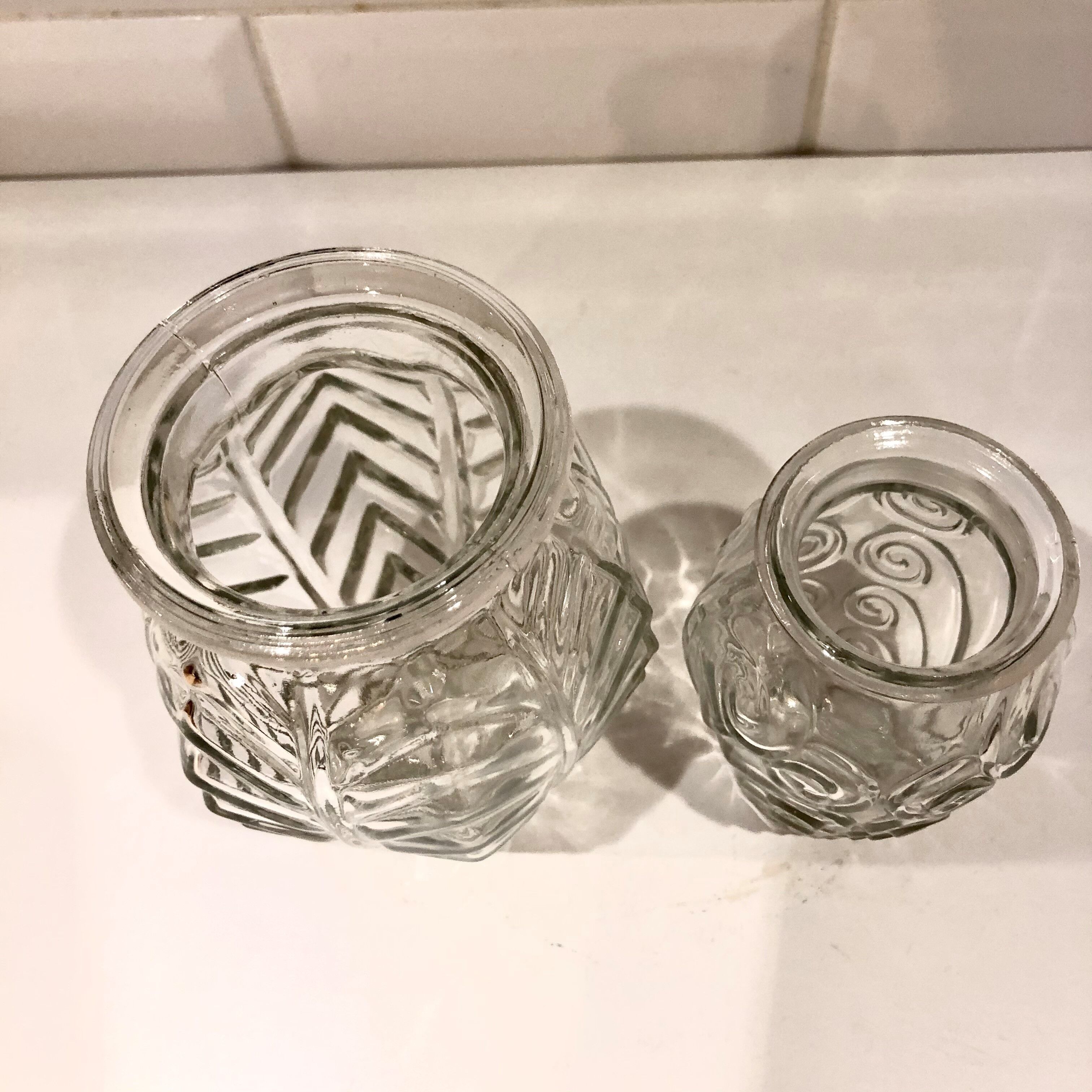 Pair of vases in Jacinta