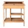Bureau secrétaire console bois clair vintage Alphonse avec tiroir