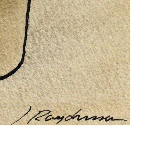 Original drawing by J. Rodgussar – Ink on paper