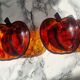 Set of two 1970s trinket trays.