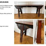 Antique chinese wooden bench