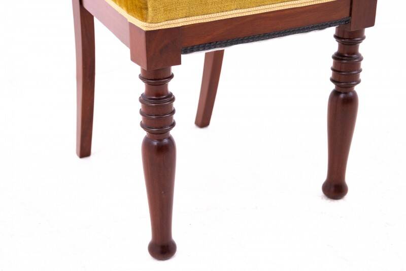 Set of six chairs, Northern Europe, turn of the 19th and 20th centuries. After renovation.