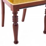 Set of six chairs, Northern Europe, turn of the 19th and 20th centuries. After renovation.