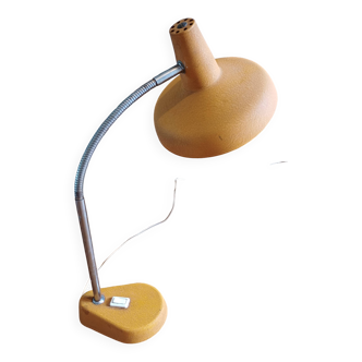 Vintage 60s Lamp Orange Metal