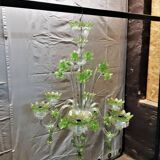 large Venetian Murano glass chandelier from the 1950s