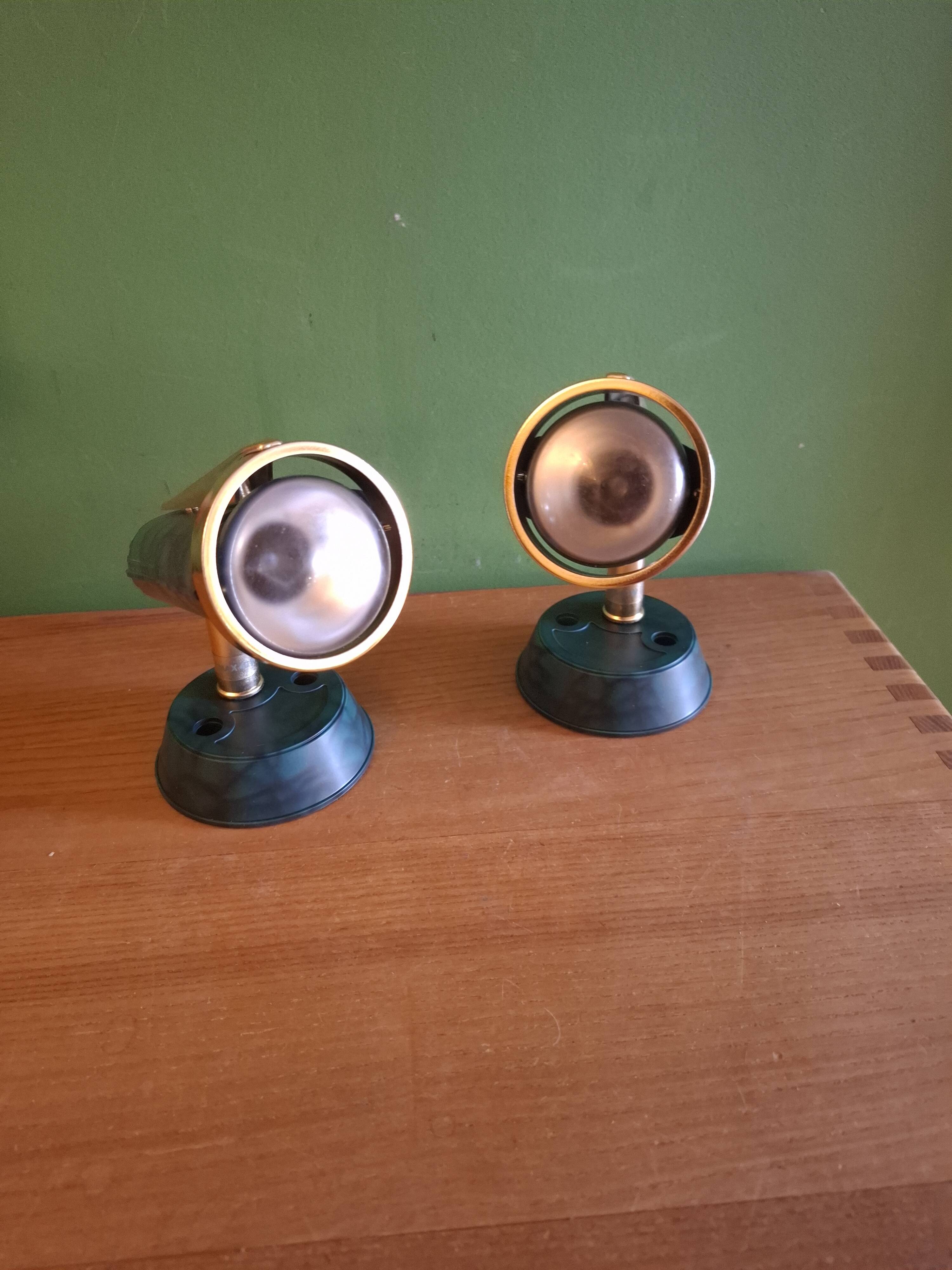 Set of two 90s spotlights