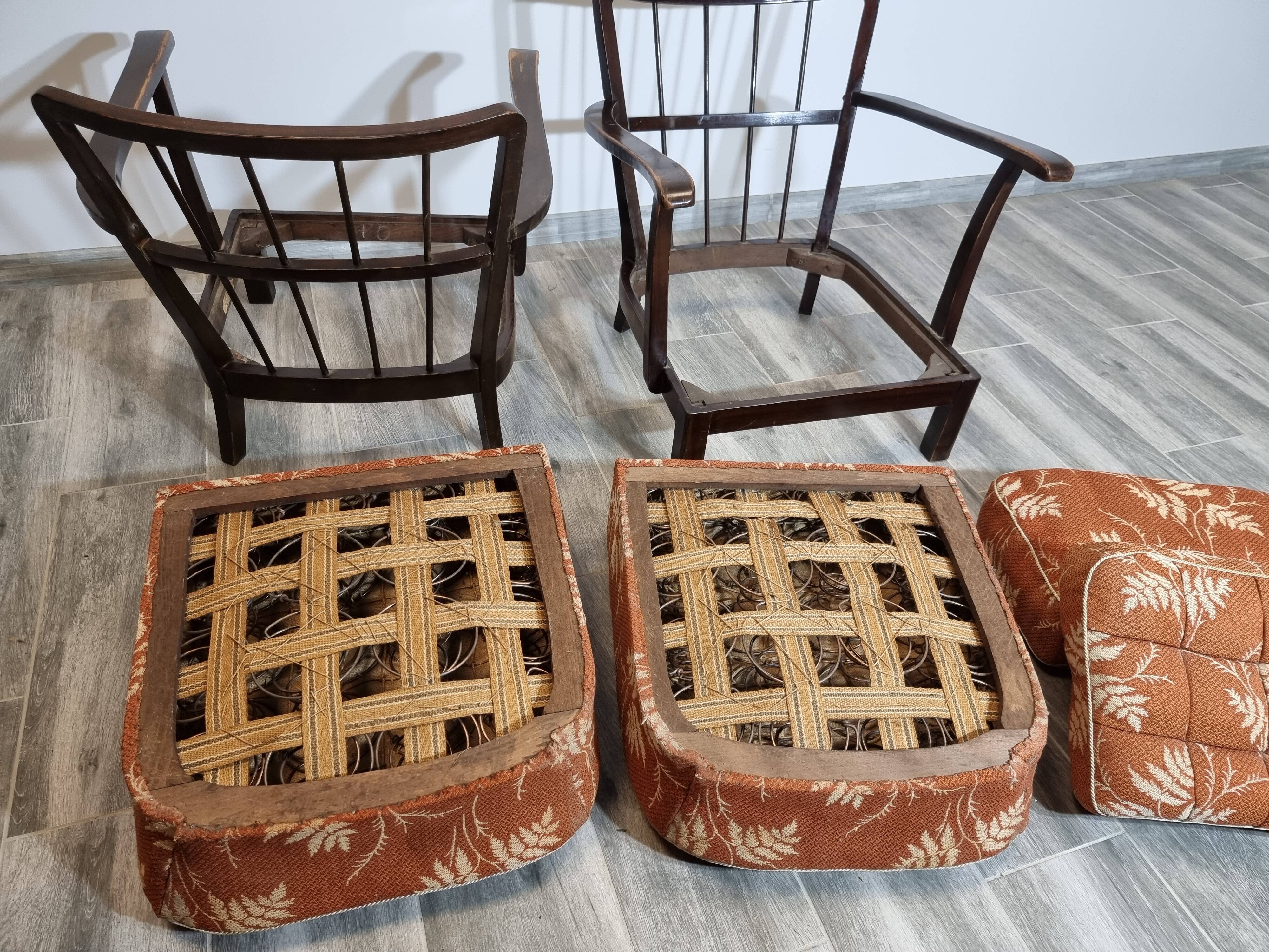 Fauteuils Thonet art déco