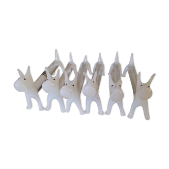 Set of 6 knife rests