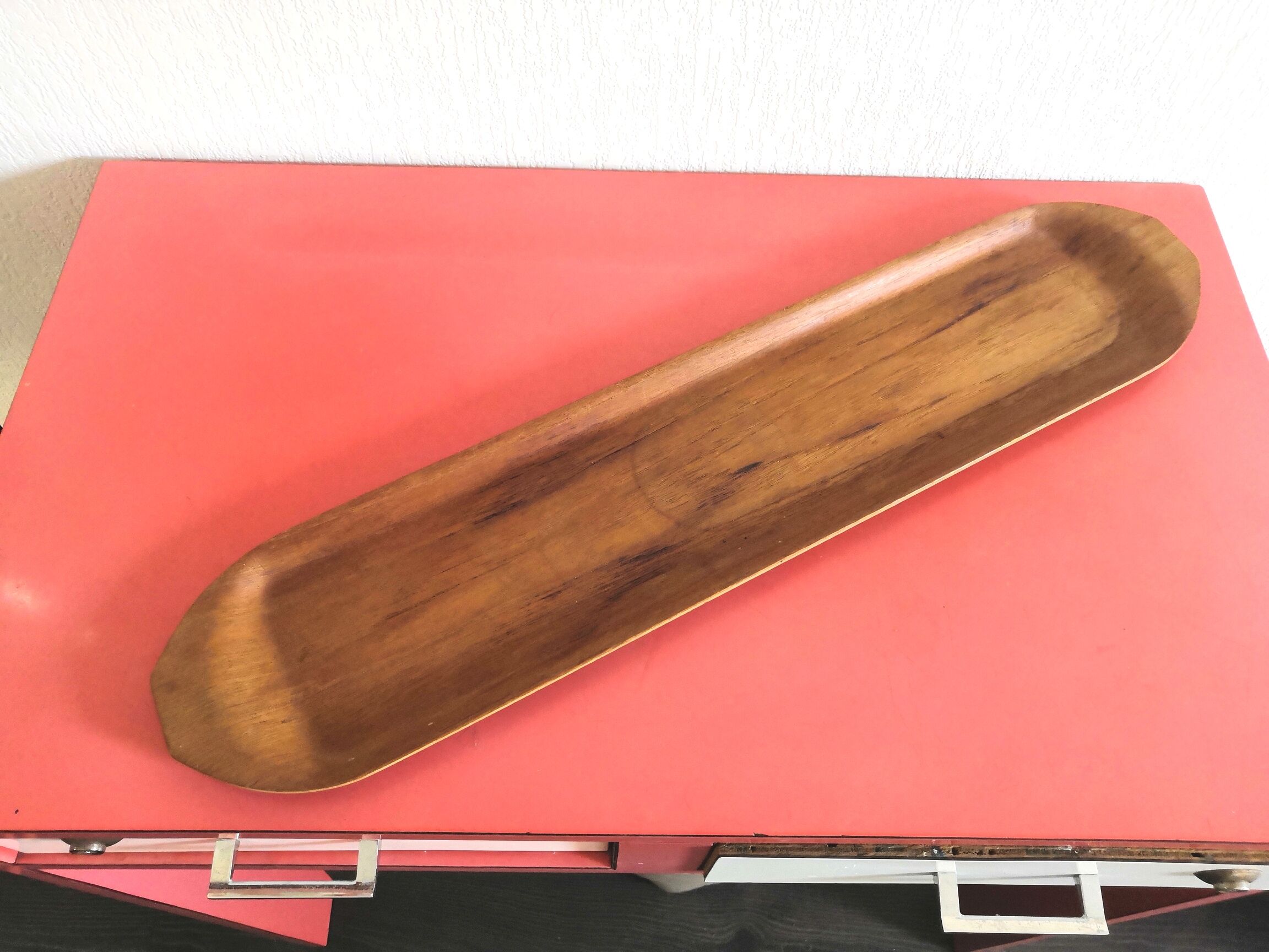 Teak tray design Ary Nybro Sweden 60s