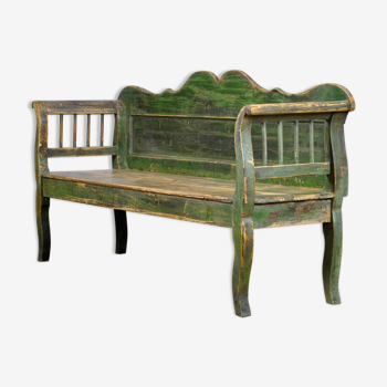 Antique pine bench, 1920s