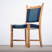 Dining Chairs in Oak by Hennnig Kjærnulf, 1960s, Set of 6