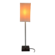 Bellino Italy square wood and metal lamp