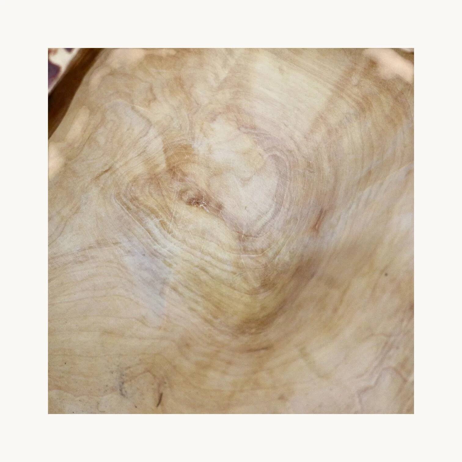 An elm magnifying glass, Sweden 1970s.