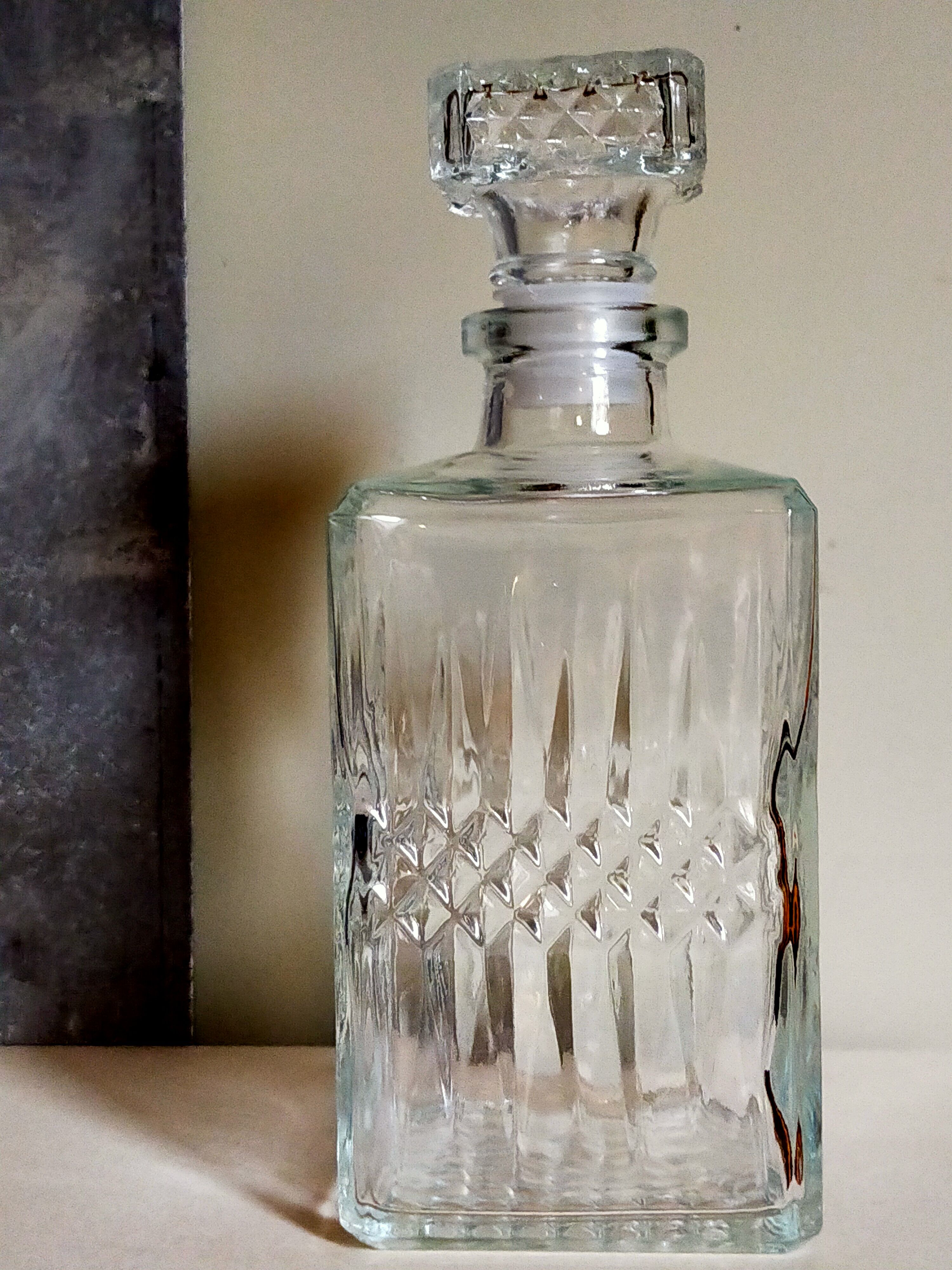 Vintage whisky carafe