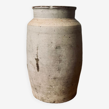 Ancien grand pot / vase en grès