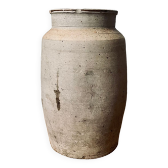Old large stoneware pot / vase