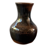 Fontgombault stoneware vase from the 1960s