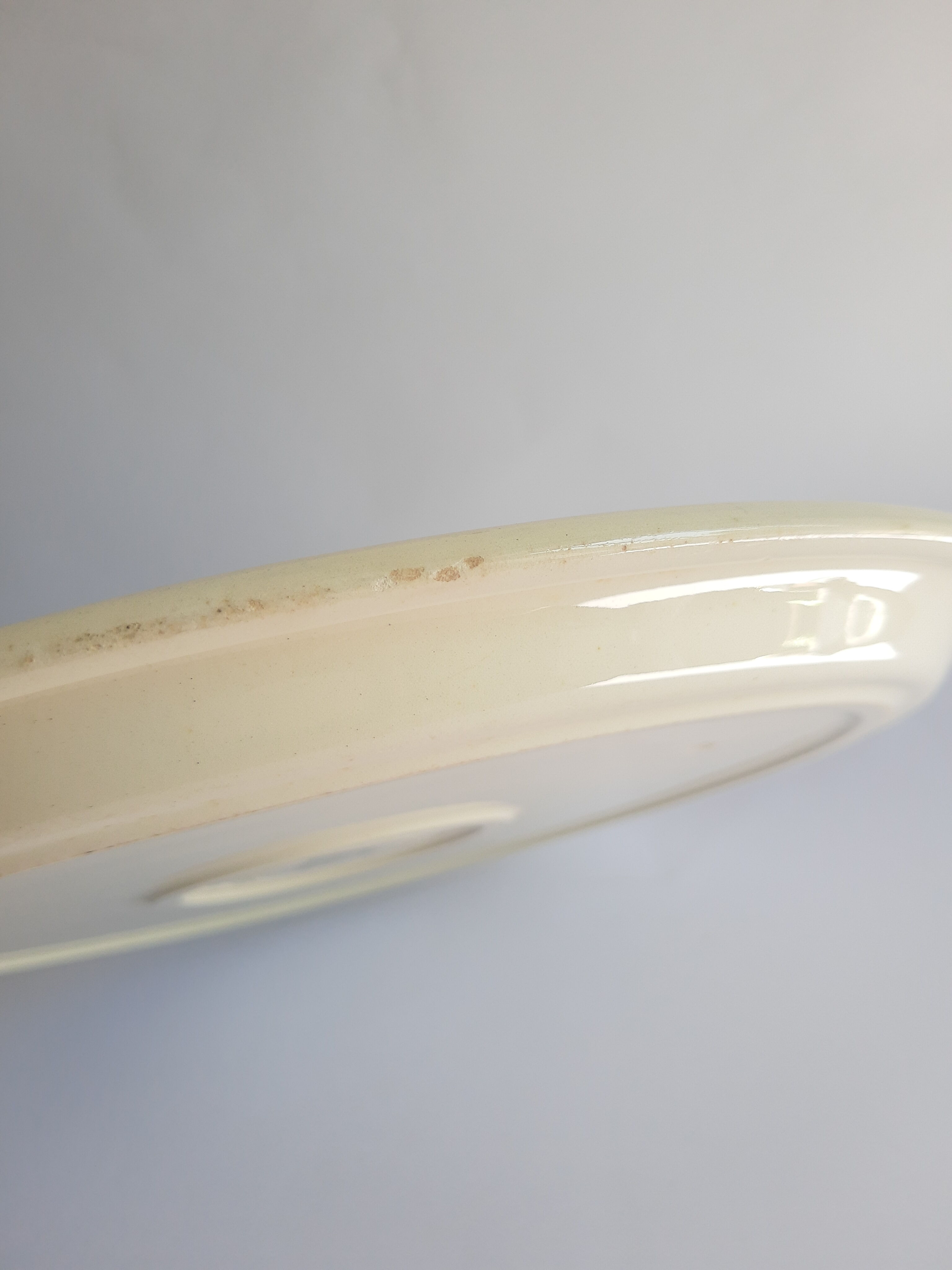 Vintage Chantal K&G Luneville model pie serving dish France