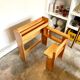 Bureau modulable Trama pour enfant en bois clair