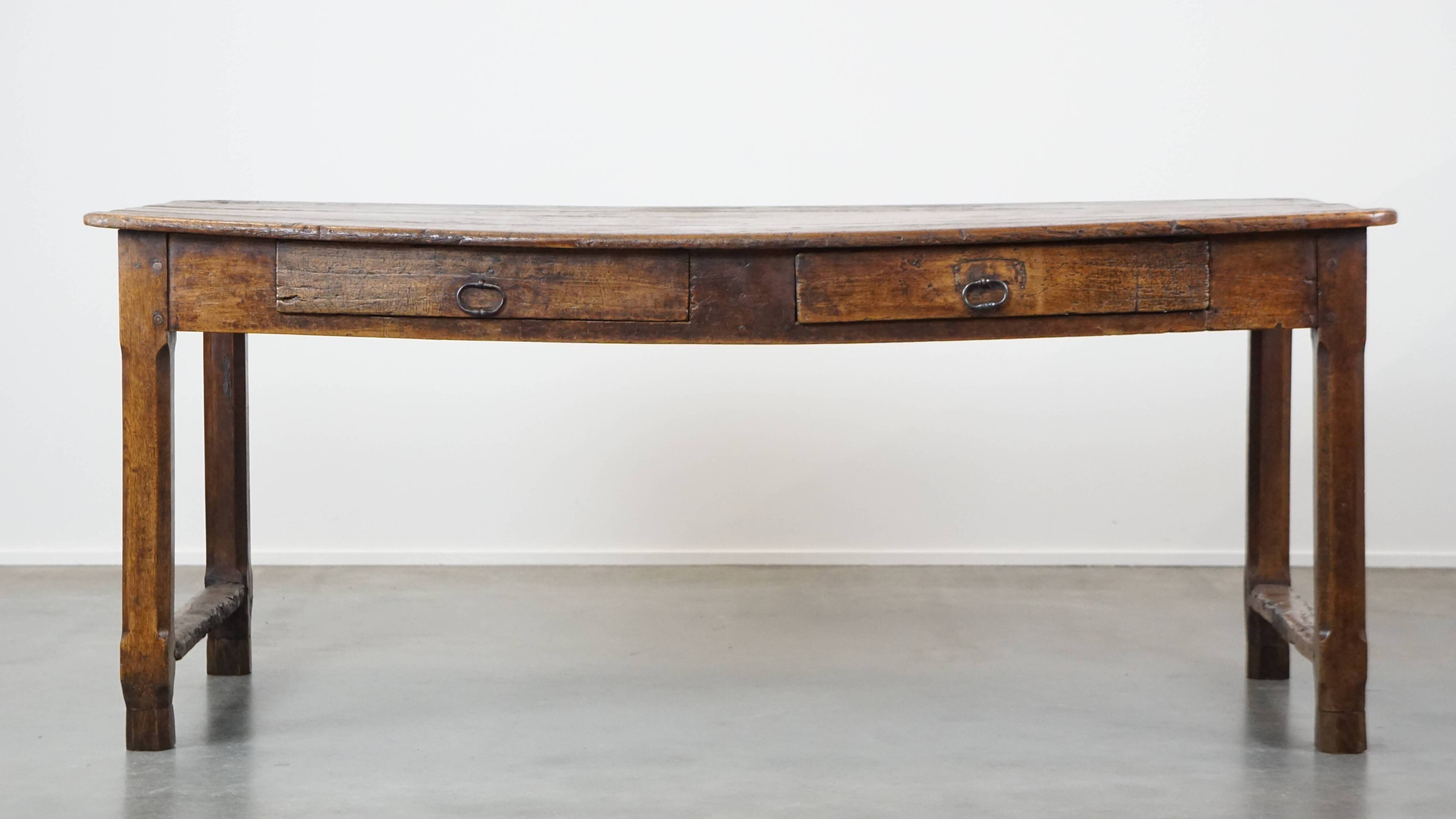 Antique French dining table from the late 18th century