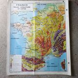 Old school map france ed. hatier armand colin